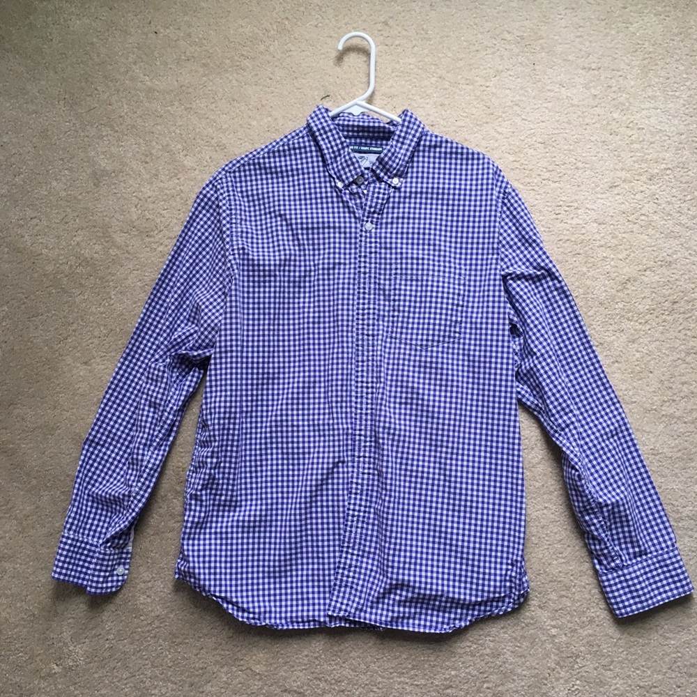 Purple checkered Classic Shirt